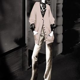 Kaori Yoshioka服装插画欣赏