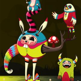 澳大利亚Teodoru Badiu丰富多彩的插画