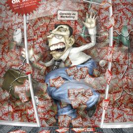 国外经典夸张商业插画欣赏