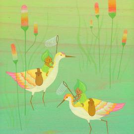 APAK笔下的梦幻插画二