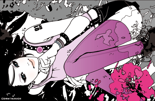 日本Shin Takanashi时尚女性插画（二）