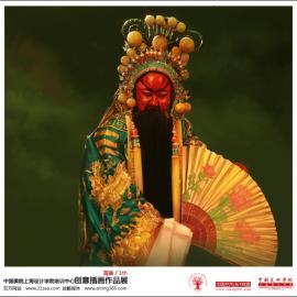 中国美院上海设计学员培训中心―首届“创意插画作品展” 作品二