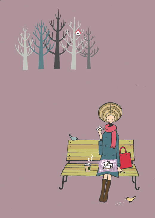 来自日本machiko itou的插画欣赏