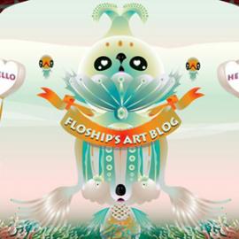 香港插画师方诺安（floship）精彩插画作品欣赏（一）