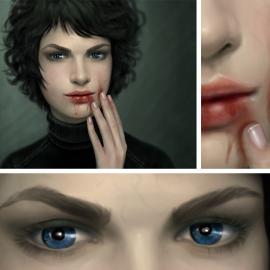 荷兰Doris Mantair人物插画欣赏