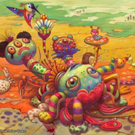 日本Y.D'Holbachie绘画作品（二）