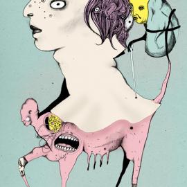 Linn Olofsdotter扭曲的瑰丽色彩插画（二）