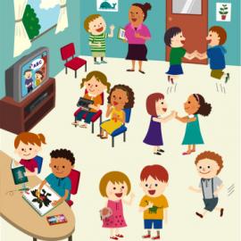 日本儿童插画欣赏