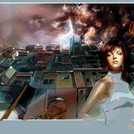 AI艺术魅力―俄罗斯女插画家LimKis作品（三）