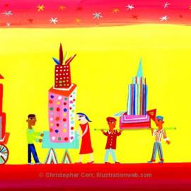 Christopher Corr童稚插画