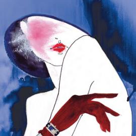 amelie hegardt时尚简笔插画欣赏