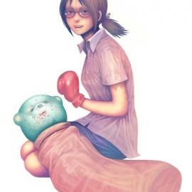 日本phasama恐怖插画欣赏