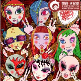 李金孺《80后面孔插画》新锐插画