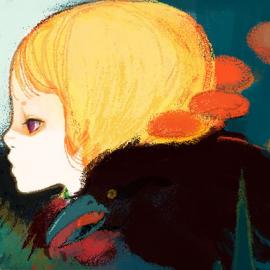 gracra最新水粉插画