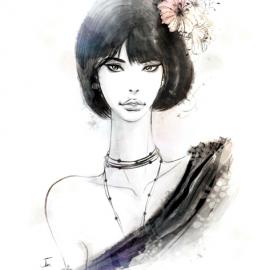 junillust服装类插画欣赏