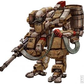 Robots Prosthetic Commando作品欣赏(一)