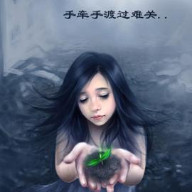 为5.12地震受灾同胞们祈福