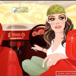 kschung时尚矢量插画欣赏二