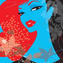 韩国lisa henderling时尚矢量插画欣赏