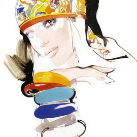 时装插画大师David Downton作品欣赏二