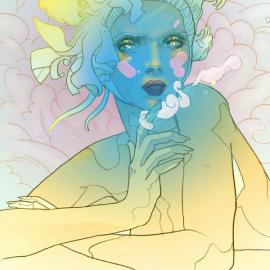 Christian Ward涂鸦式插画欣赏一