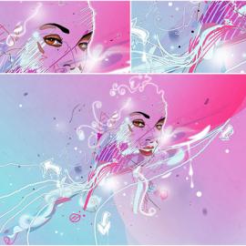 爱尔兰设计师Jonathan Wong数字插画作品欣赏