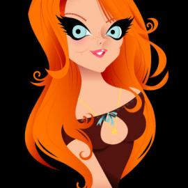 Kirsten Ulve卡通人物插画欣赏