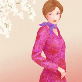 日本插画师Sai Tamiya人物插画欣赏一