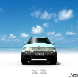 澳大利亚艺术家Harsh Borah 《宝马车》模型欣赏