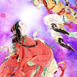 隐隐水墨情浓浓中国风 插画大师张旺手绘作品