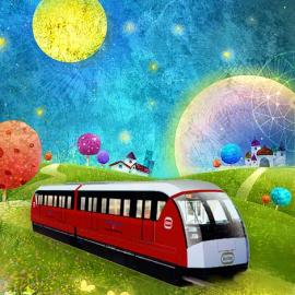 韩国插画师wonaland 作品欣赏五