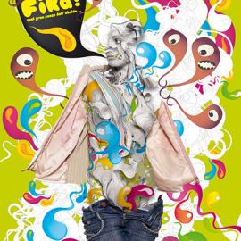 wlafika彩色时尚插画设计