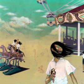 上田风子另类插画作品《女孩们的秘密游乐园》六