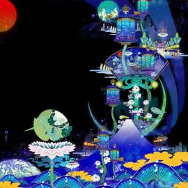 日本插画师Aya kato个性插画欣赏一