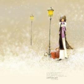 韩国插画家 Mizzi 花季少女插画