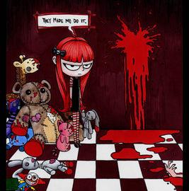 thegirlinthebigbox 插画作品