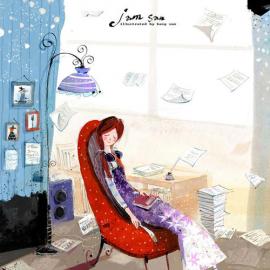 韩国插画师jamsan作品欣赏二