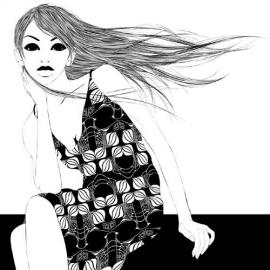 Ryuji Ohtani 单色系列插图欣赏