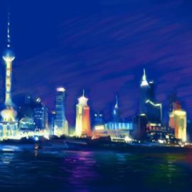 诸海波作品之《zhuzhu与美女》