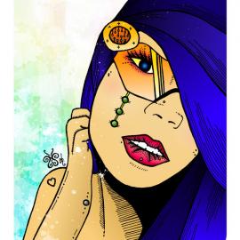 Miss Emmy 插画欣赏