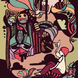 春光里西八条-田峻宇插画欣赏