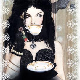 Clarissa 插画欣赏