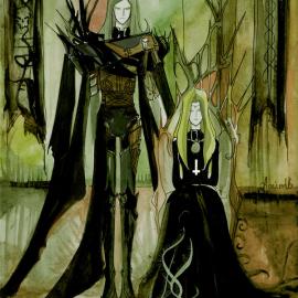 Amihedgehog 水彩风格插画欣赏