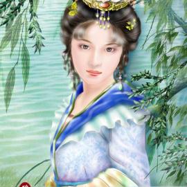 甘碧波唯美写实插画（二）