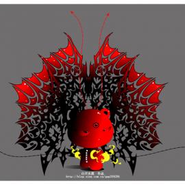 白开水蒸最新插画作品《进化系列》