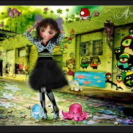 新锐插画师 notmystyle作品欣赏