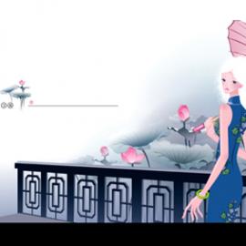 豆不丁插画作品