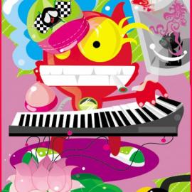 emo 婷婷 插画欣赏