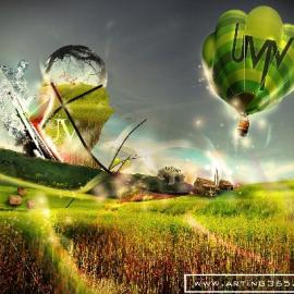 Desktopography 桌面插画设计