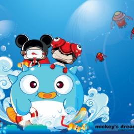 mickmickey'dream原创插画
